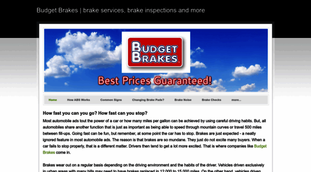 budget-brakes.org