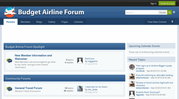 budgetairlineforum.com