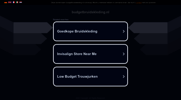 budgetbruidskleding.nl