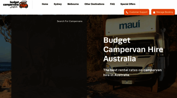 budgetcampervansaustralia.com