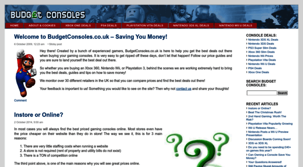 budgetconsoles.co.uk