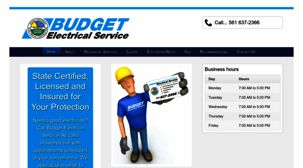 budgetelectricalservice.com