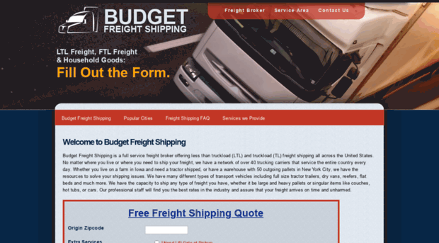 budgetfreightshipping.com