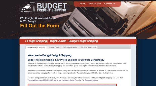 budgetfreightshipping.net