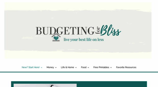 budgetingforbliss.com