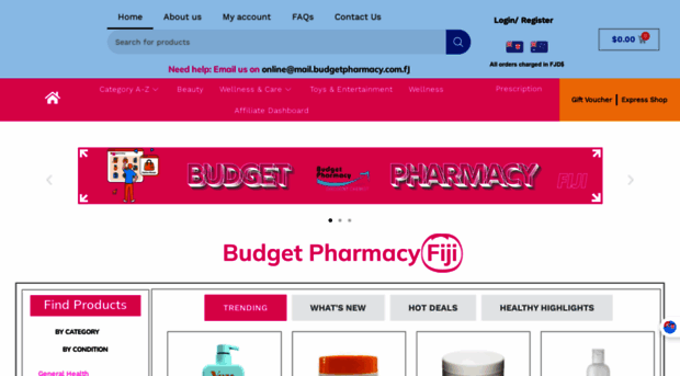 budgetpharmacyfiji.com