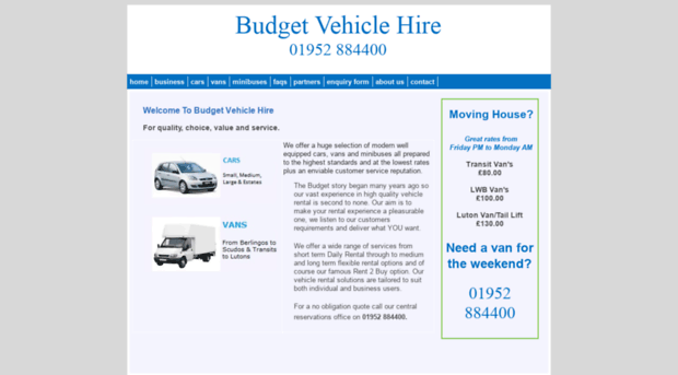 budgetvehiclehire.co.uk