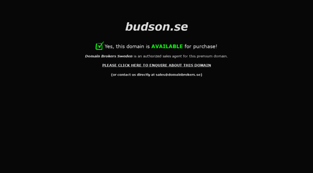 budson.se