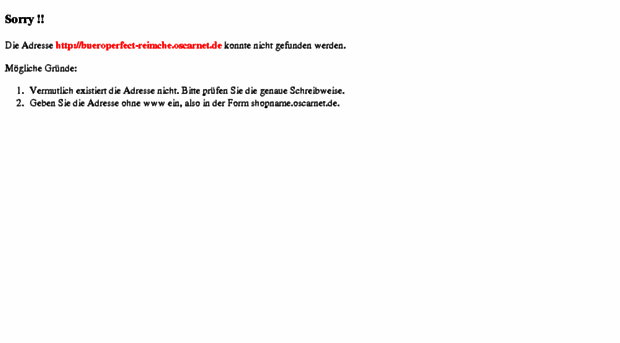 bueroperfect-reimche.oscarnet.de