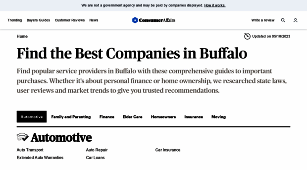 buffalo.consumeraffairs.com