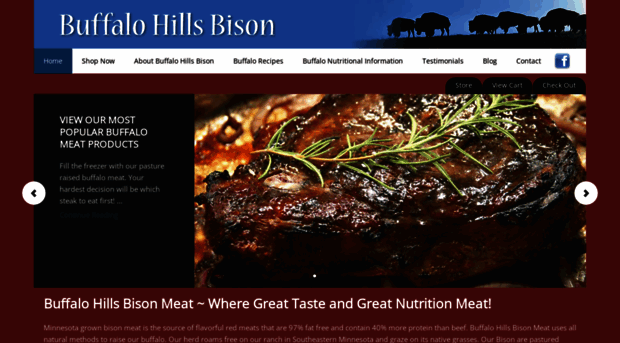 buffalohillsbisonmeat.com