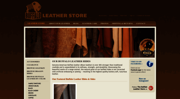 buffaloleatherstore.com