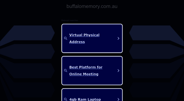 buffalomemory.com.au