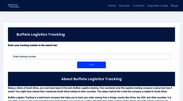 buffalotracking.net