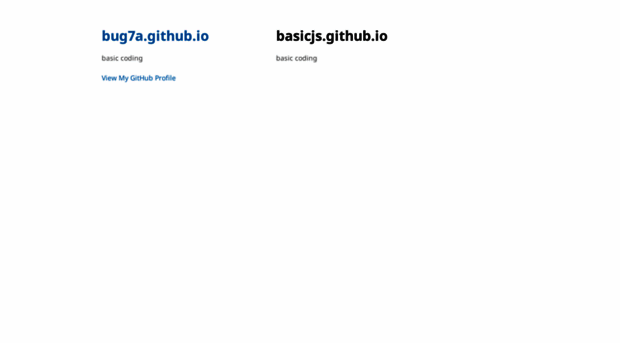 bug7a.github.io