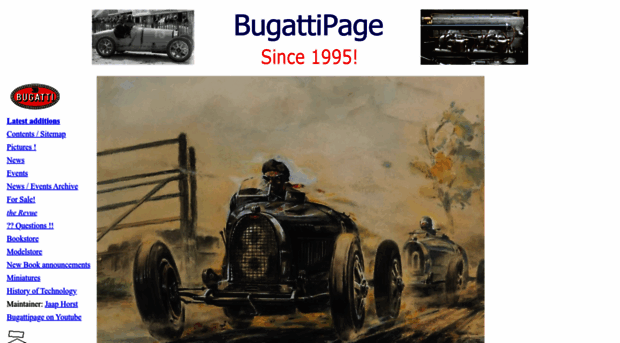 bugattipage.com