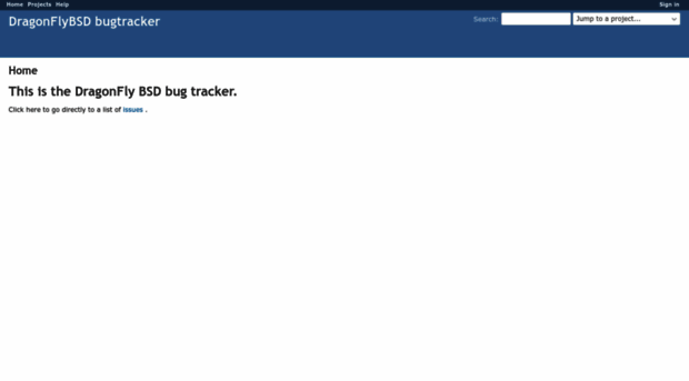 bugs.dragonflybsd.org