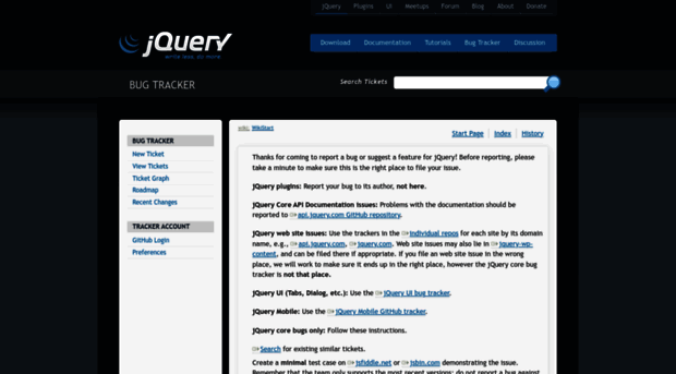 bugs.jquery.com