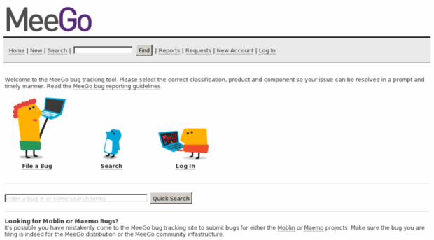 bugs.meego.com