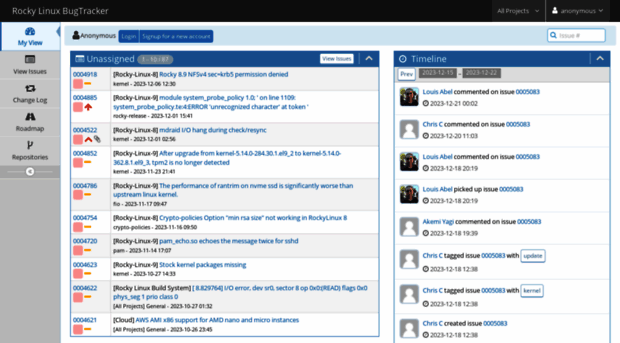 bugs.rockylinux.org