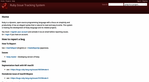 bugs.ruby-lang.org