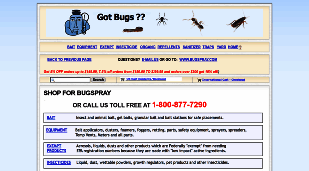 bugspraycart.com