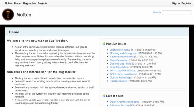 bugtracker.molten-wow.com
