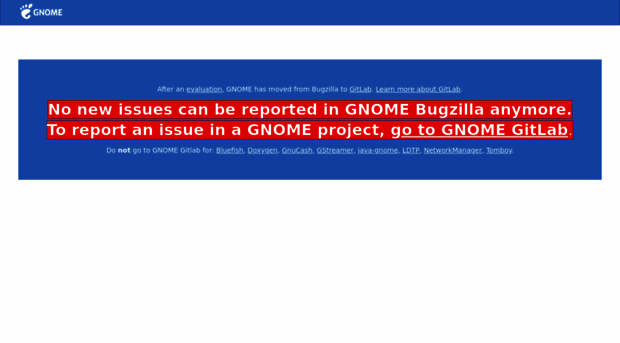 bugzilla.gnome.org