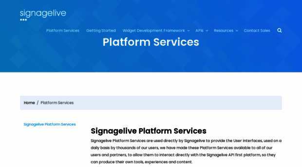 build.signagelive.com