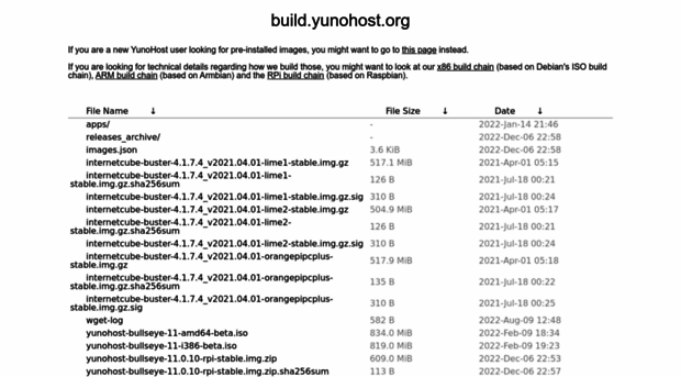 build.yunohost.org