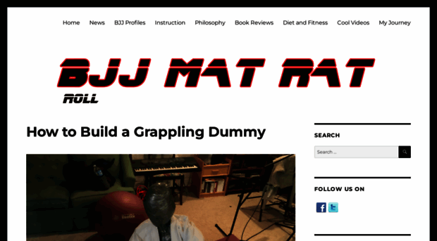 buildagrapplingdummy.com