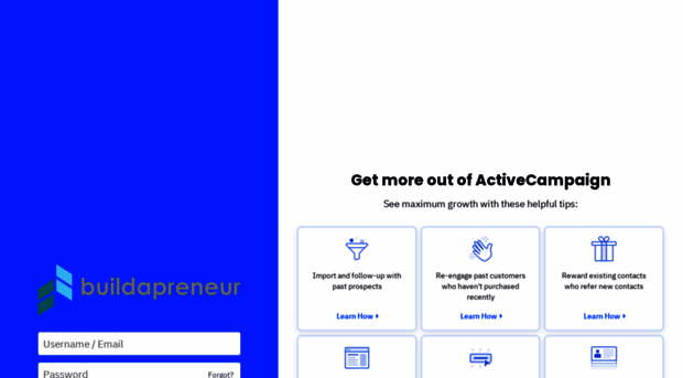 buildapreneur.activehosted.com