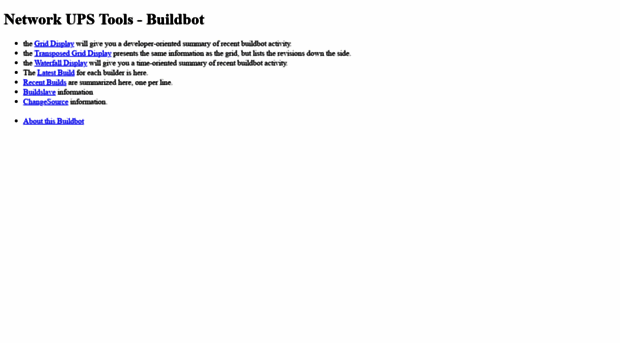 buildbot.networkupstools.org