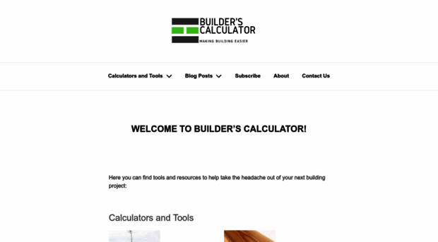 builderscalculator.com