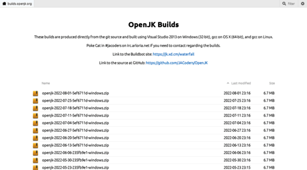 builds.openjk.org