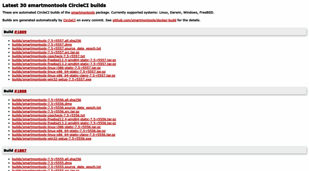 builds.smartmontools.org