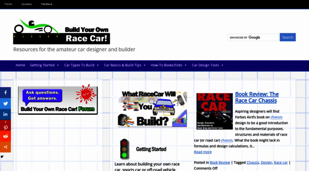 buildyourownracecar.com