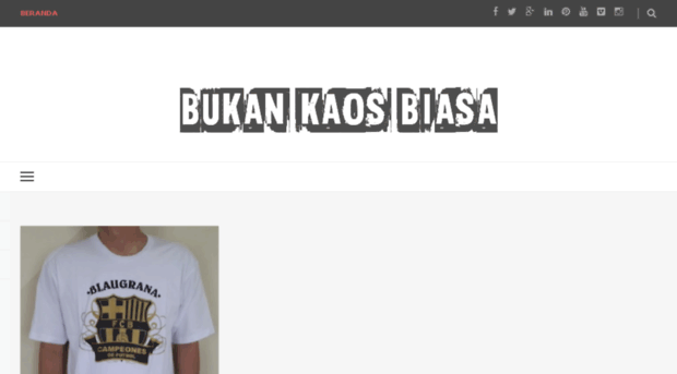 bukankaosbiasa.com