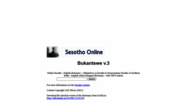 bukantswe.sesotho.org