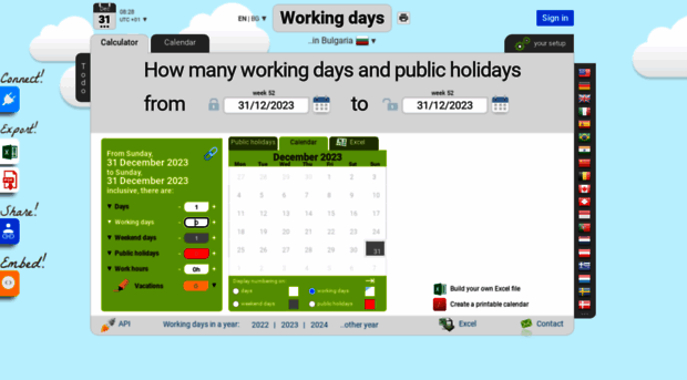 bulgaria.workingdays.org