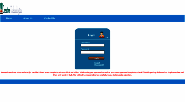 bulksms.creativetechno.in