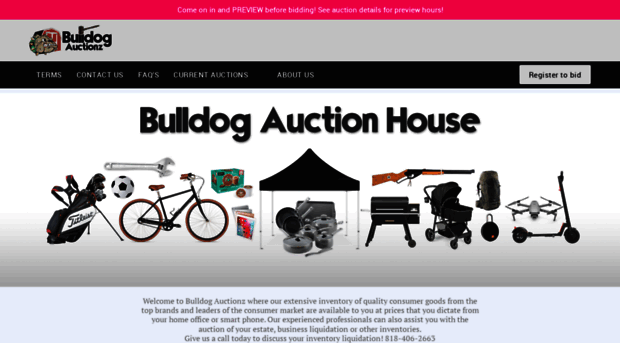 bulldogauctionz.net