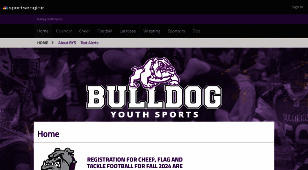 bulldogyouthsports.org