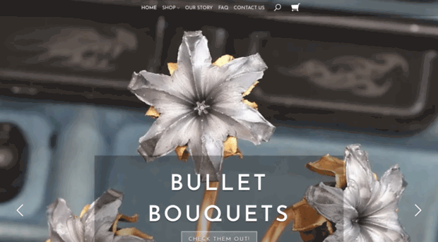 bulletbouquets.com