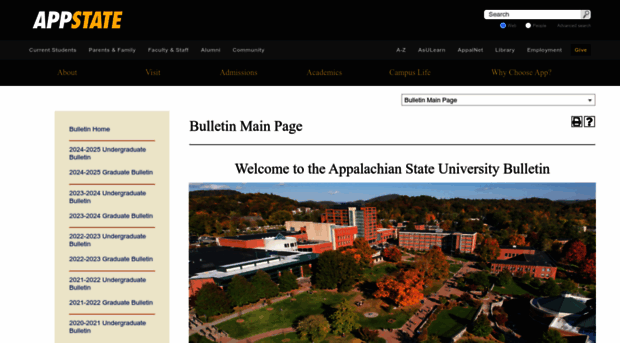 bulletin.appstate.edu