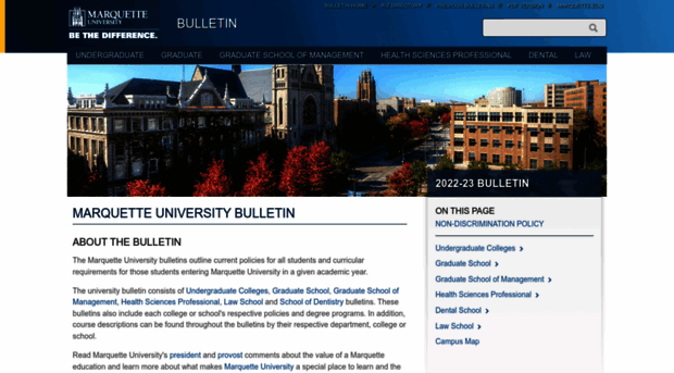 bulletin.marquette.edu