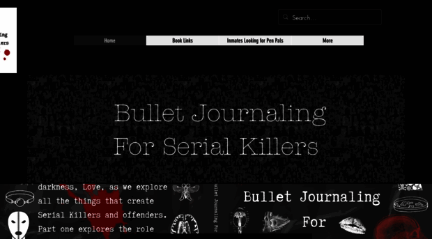 bulletjournalingforserialkillers.com