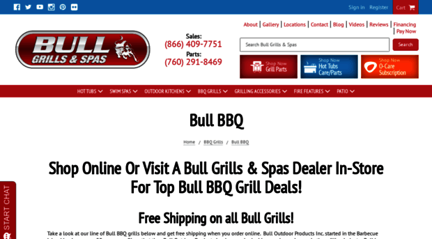 bullgrills.com