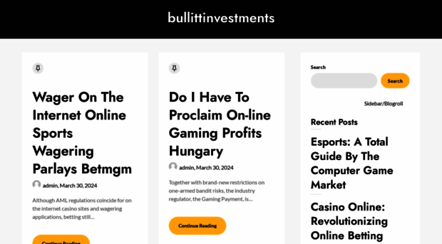 bullittinvestments.com