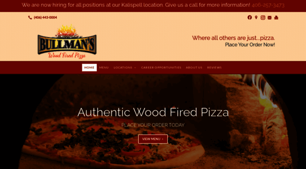 bullmanspizza.com